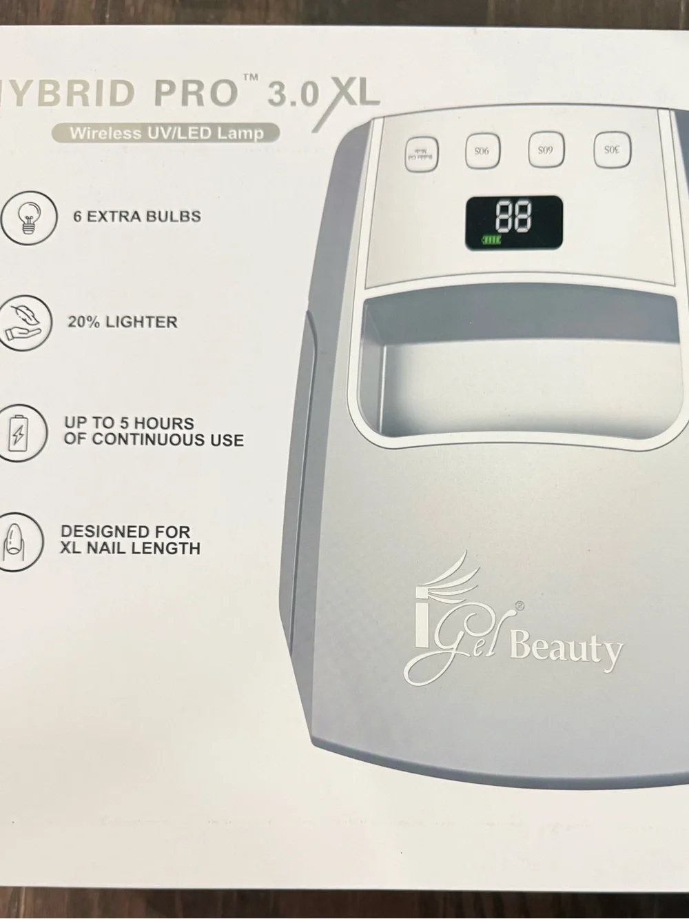 IGel Hybird Pro 3.0XL Gel Lamp